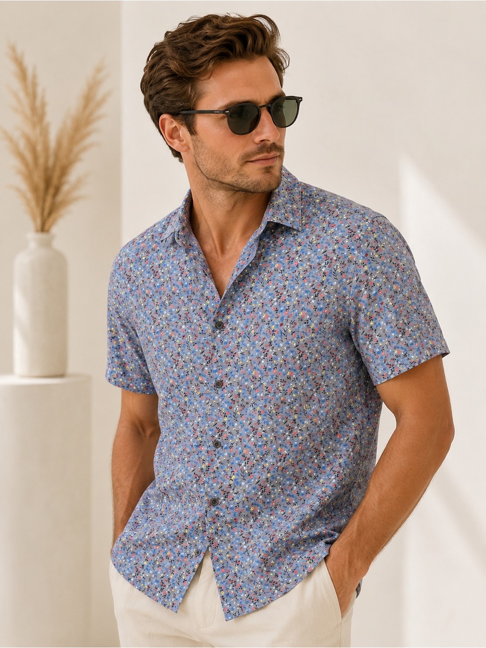 EXPRESS FLORAL SHIRT